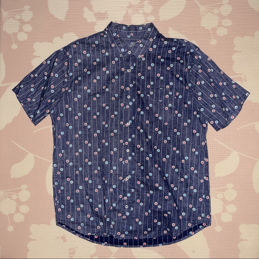 Jack Threads Short Sleeve Floral Shirt XL